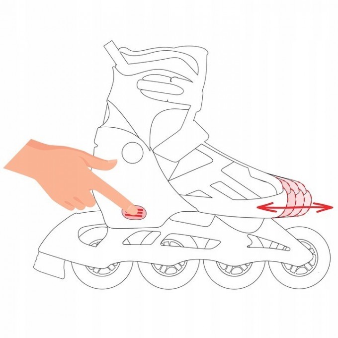 Inline Skates Raven Pulse Black/Mint 33-36 Abec7 (S)