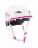 Helmet Raven Essto White/Pink