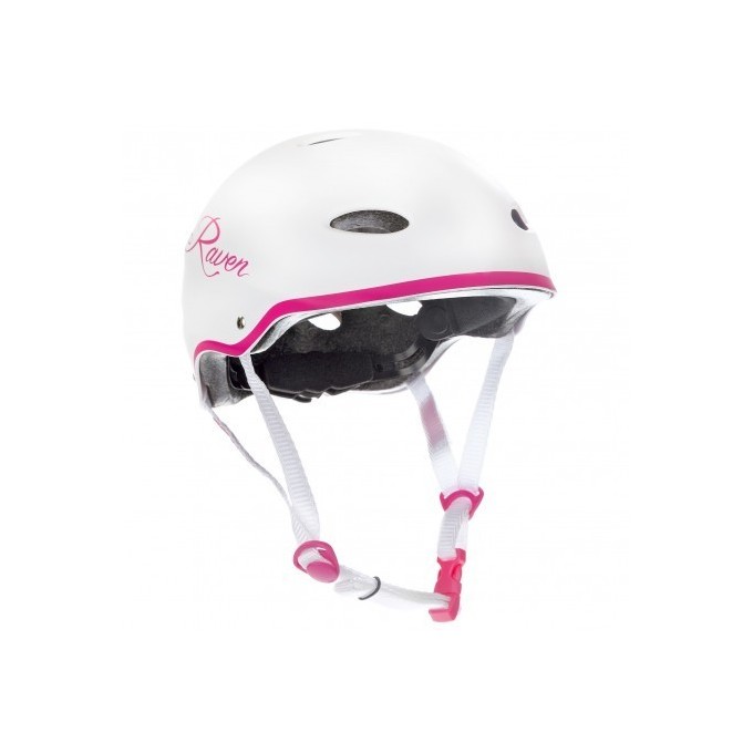Helmet Raven F511 White/Pink XS (52-54cm)