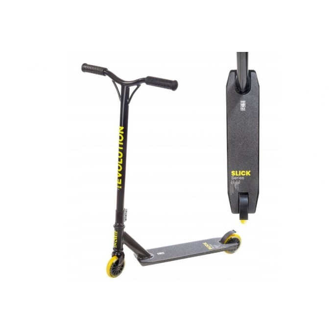 Stunt Scooter Evolution Slick Yellow