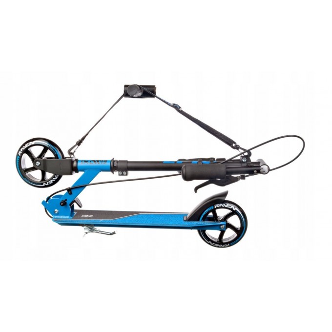 Foldable scooter Epic Blue 145mm with handbrake