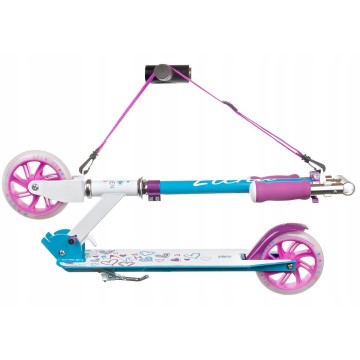 Raven Elena 145mm-quality foldable scooter with LED wheels! Best price!