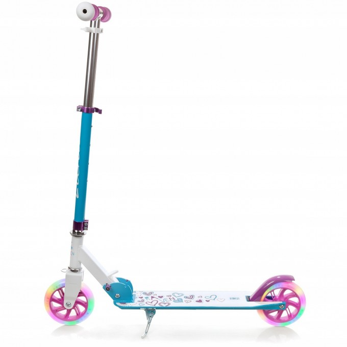 Raven Elena 145mm-quality foldable scooter with LED wheels! Best price!