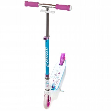 Складной самокат Elena 145мм-стильный городской самокат с LED колесами!