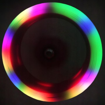 Складной самокат Elena Black 145мм LED колеса