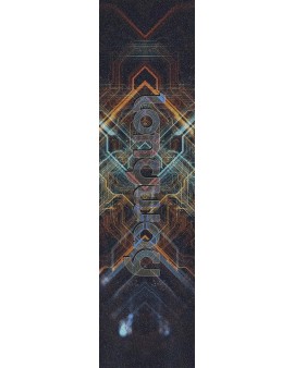 Longway Printed Pro Scooter Griptape (Circuit Board Orange)