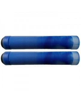 Trynyty Swirl Pro Scooter Grips (Blue/Transparent)