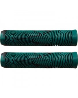 North Industry Pro Scooter Grips (Black/Forest Swirl)