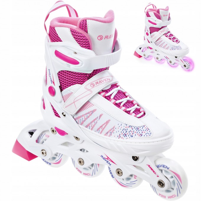 Роликовые коньки Raven Grace 35-39 (M) (all LED wheels)