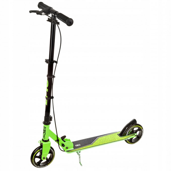 Kids Scooter Raven Epic Lime 145mm handbreak, rubber grips