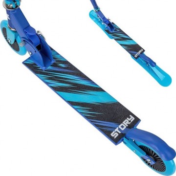 Детский самокат с LED-колесами Story Flow Light