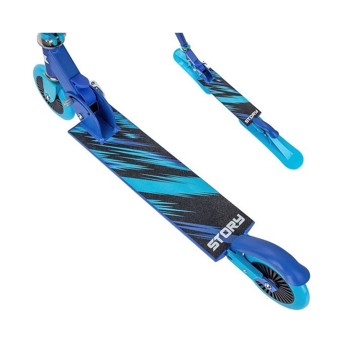 Детский самокат с LED-колесами Story Flow Light