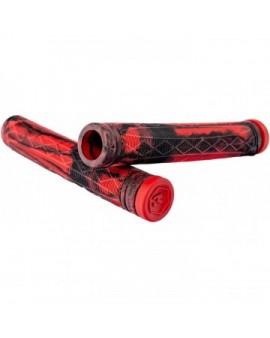 Root Industries Fractal Pro Scooter Grips (Red/Black)