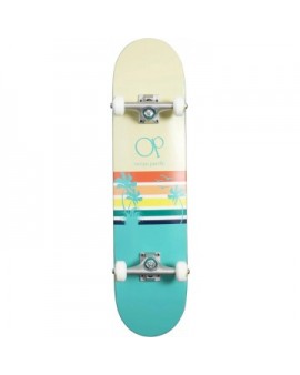 Ocean Pacific Sunset Complete Skateboard (7.5"|Teal)