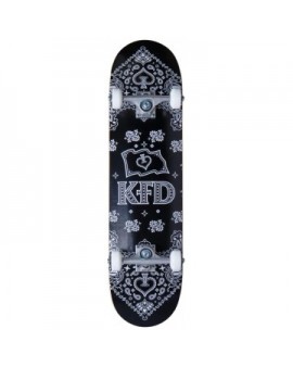 KFD Bandana Complete Skateboard (7.75"|Black)