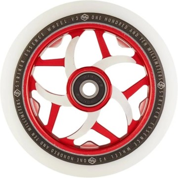 Striker Essence V3 White Pro Scooter Wheel (110mm|Red)