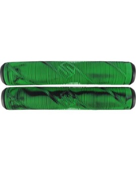 Striker Pro scooter Grips (Black/Green)