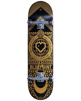 Blueprint Home Heart Complete Skateboard (8.125"|V2 Black)