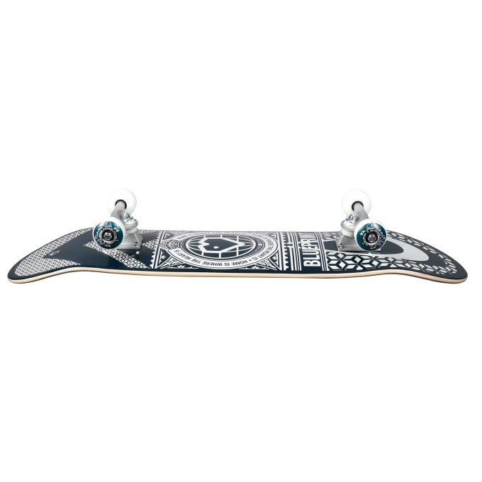 Blueprint Home Heart Complete Skateboard (8"|Navy/White)