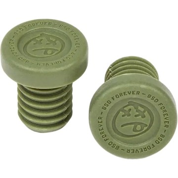 BSD Forever Bar Ends (Surplus Green)