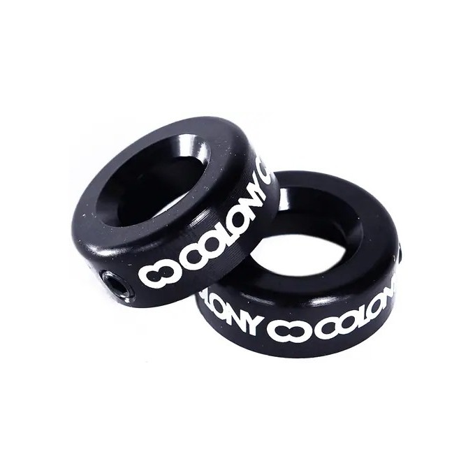 Colony Konka Bar Ends (Black)