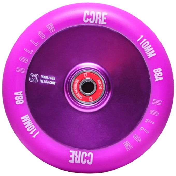 CORE Hollowcore V2 Pro Scooter Wheel (110mm|Purple)