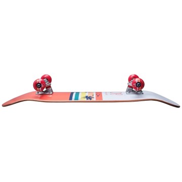 Ocean Pacific Sunset Complete Skateboard (8"|White/Red)