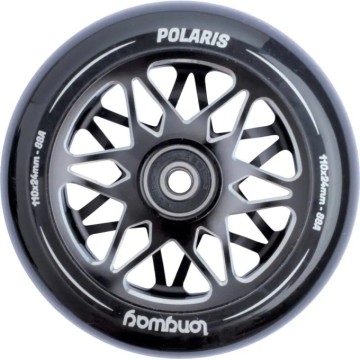 Longway Polaris Pro Scooter Wheel (110mm|Black)