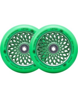 Root Lotus Pro Scooter Wheels 2-Pack (110mm|Radiant Green)