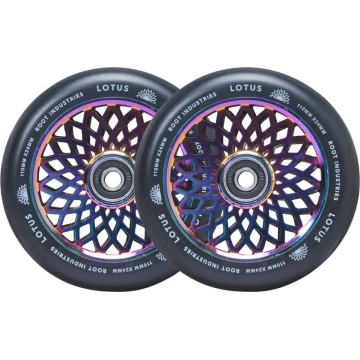 Root Lotus Pro Scooter Wheels 2-Pack (110mm|Rocket Fuel/Black)