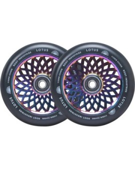 Root Lotus Pro Scooter Wheels 2-Pack (110mm|Rocket Fuel/Black)