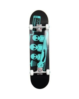 Alien Workshop Abduction Complete Skateboard (7.5"|Black/Teal)