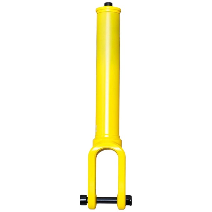 North Nada Zero Offset 24mm Pro Scooter Fork (24mm|Yellow)