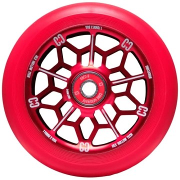 CORE Hex Hollow Pro Scooter Wheel (110mm|Red)