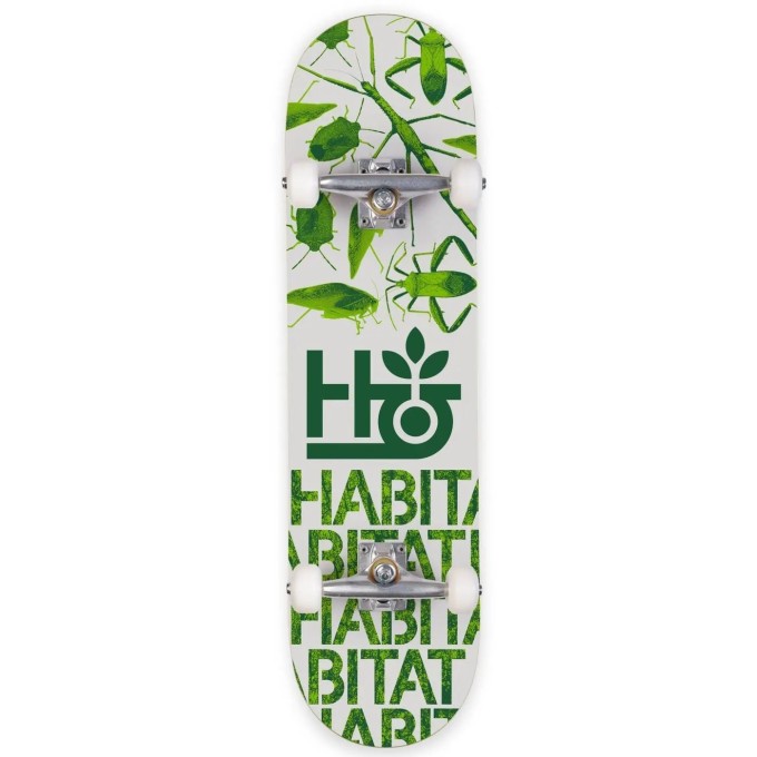 Habitat Insecta Complete Skateboard (7.75"|Green)