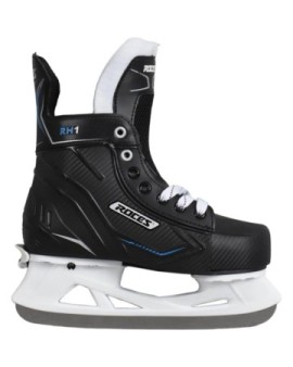 Roces RH1 Adjustable Ice Hockey Skates (Black)