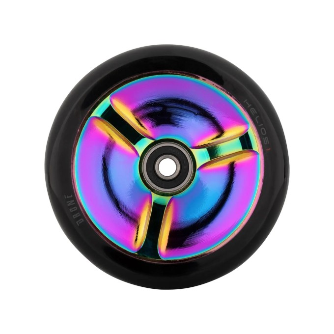 Drone Helios 1 Hollow Spoked Feather-Light Pro Scooter Wheel (110mm|Neochrome)