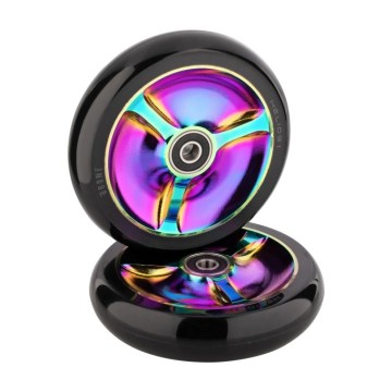 Drone Helios 1 Hollow Spoked Feather-Light Pro Scooter Wheel (110mm|Neochrome)