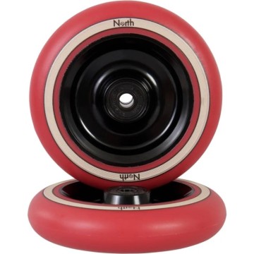 North Fullcore Pro Scooter Wheel (30mm|Black/Red Pu)