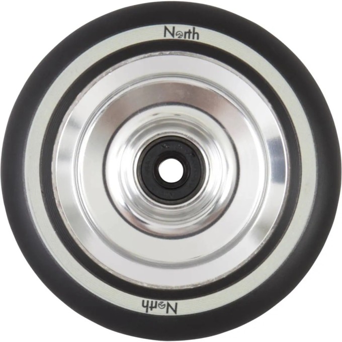 North Fullcore Pro Scooter Wheel (30mm|Silver/Black Pu)