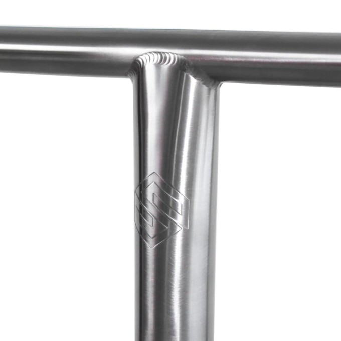 Striker Titanium V2 Pro Scooter Bar (650mm|Raw)