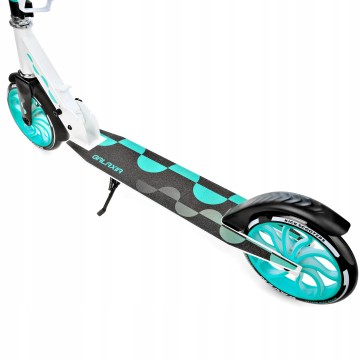 Raven Galaxia Blue/Pink 200mm-kokkupandav tõukeratas LED ratastega on laos!