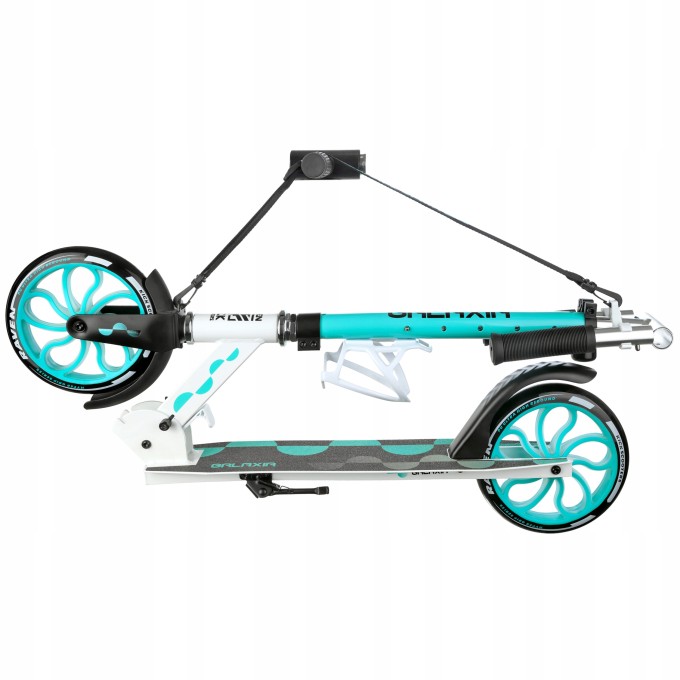 Raven Galaxia Blue/Pink 200mm-kokkupandav tõukeratas LED ratastega on laos!