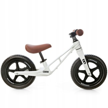 Ultra-lightweight Balance Bike Croxer Coma White/Brown