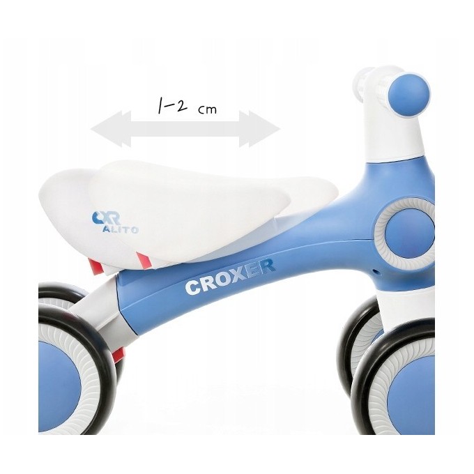 Четырехколесный беговел Croxer Alito Black/Blue