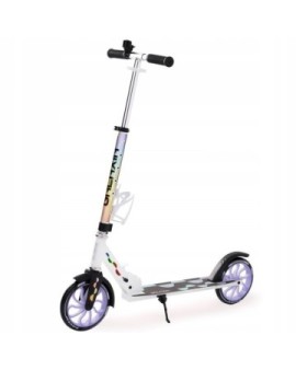 Складной самокат Raven Galaxia Holo 200mm LED колеса с держателем для бутылки + звонок