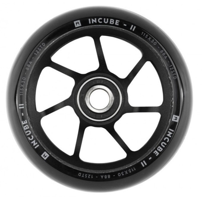 Stunt Scooter Wheel Ethic Incube V2 115mm 12STD Black