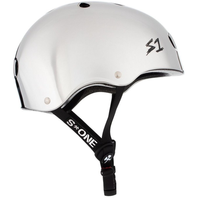 Helmet S-ONE Lifer Silver Mirror Gloss