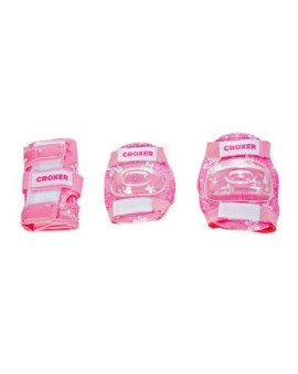 Комплект защиты Croxer Fibre Розовые