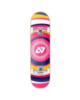 Hydroponic Circular Complete Skateboard (7.875"|Magenta)